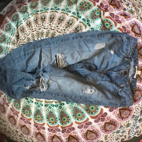 Perfect Blue Ripped Jeans - Picture 3 of 4